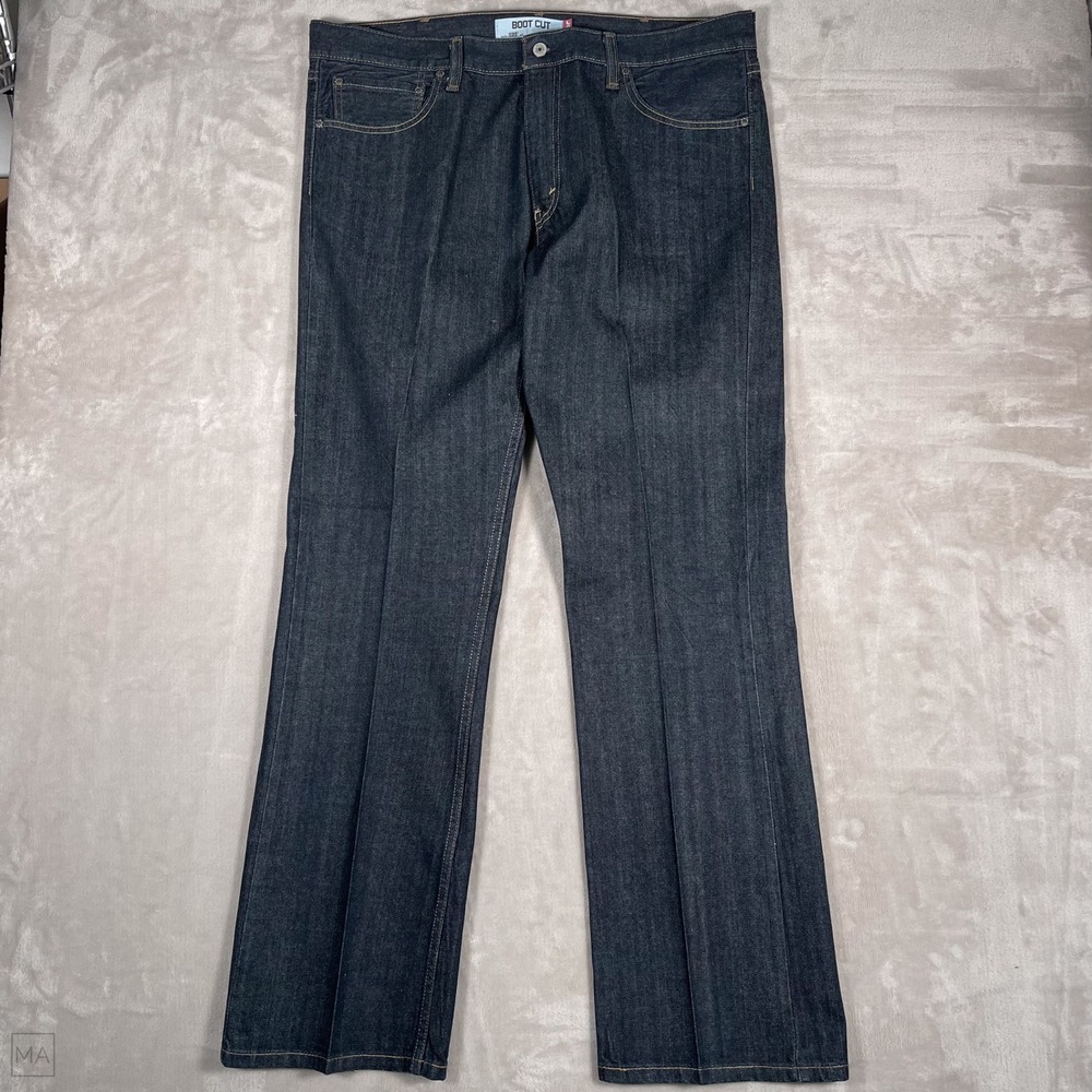 Levi's Men's 527 Jeans Bootcut Denim Casual Dark Wash 38x32 Blue